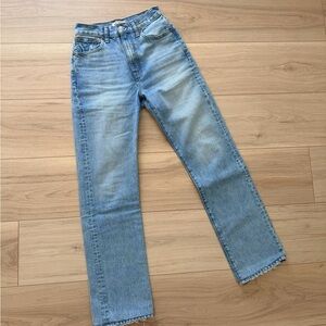 Madewell Women’s 90’s Straight Jeans - size 23 - like new